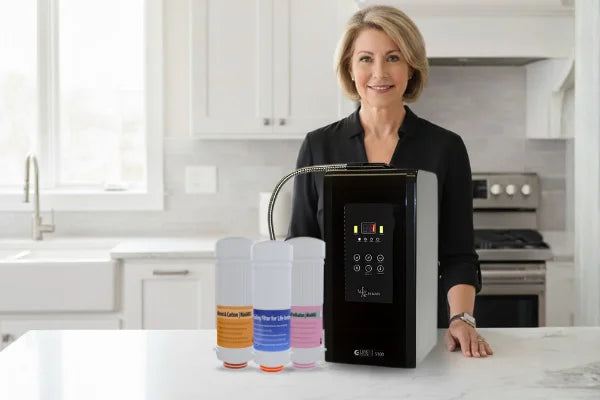 Entry-level ionizer improvement – simple upgrade for pure, fresh, and safe drinking water