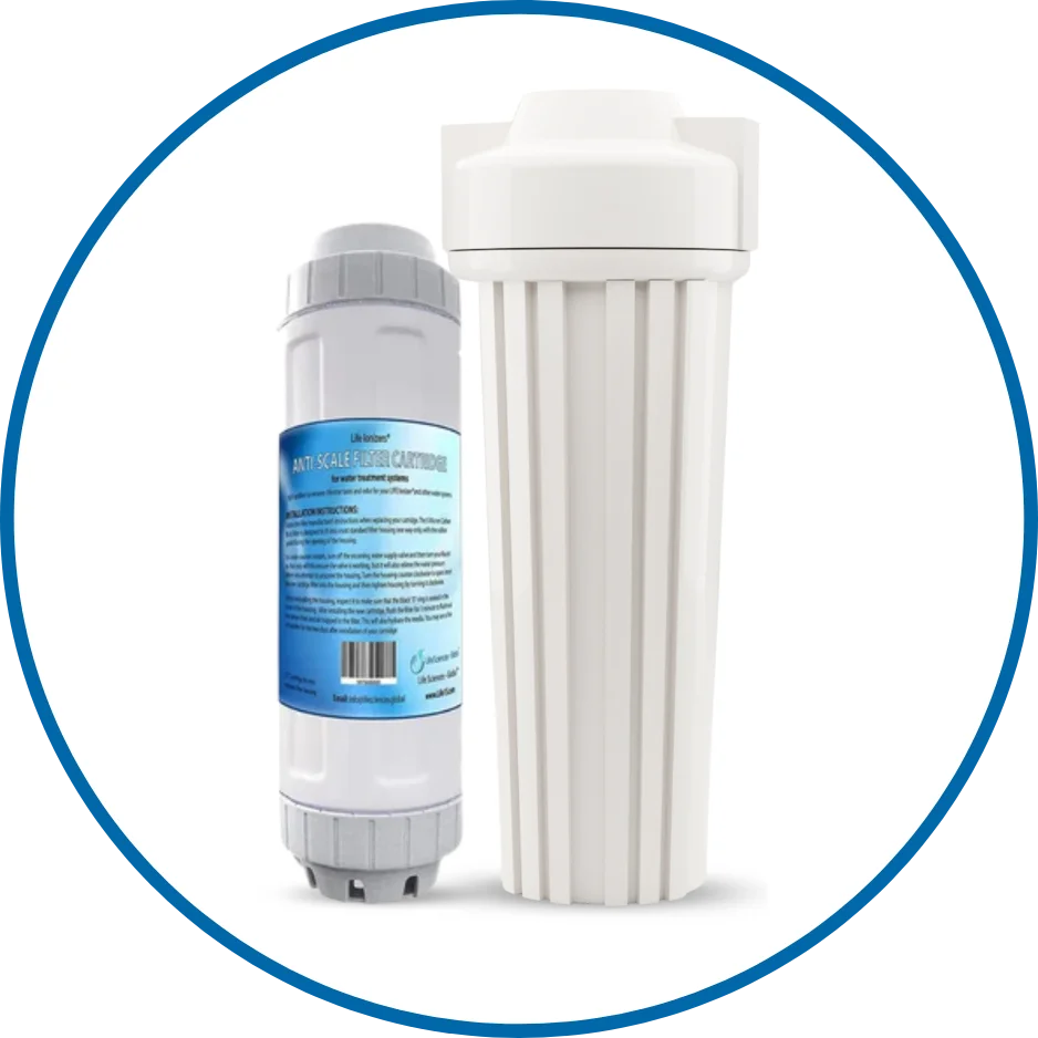 Hard Water Defender filter – ensures long-lasting performance and optimal water quality