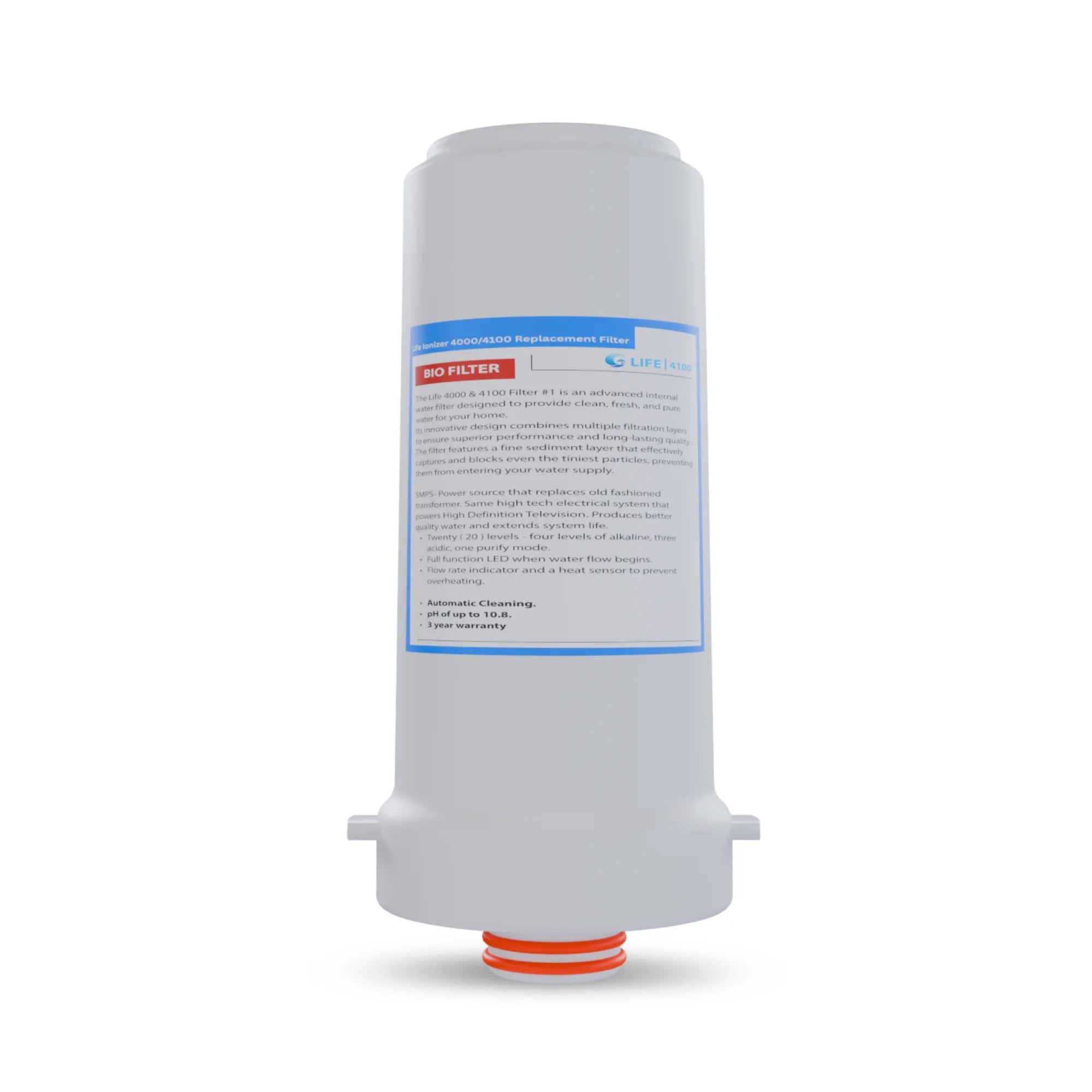 Life Ionizer 4000 and 4100 water ionizer replacement filter for clean drinking water