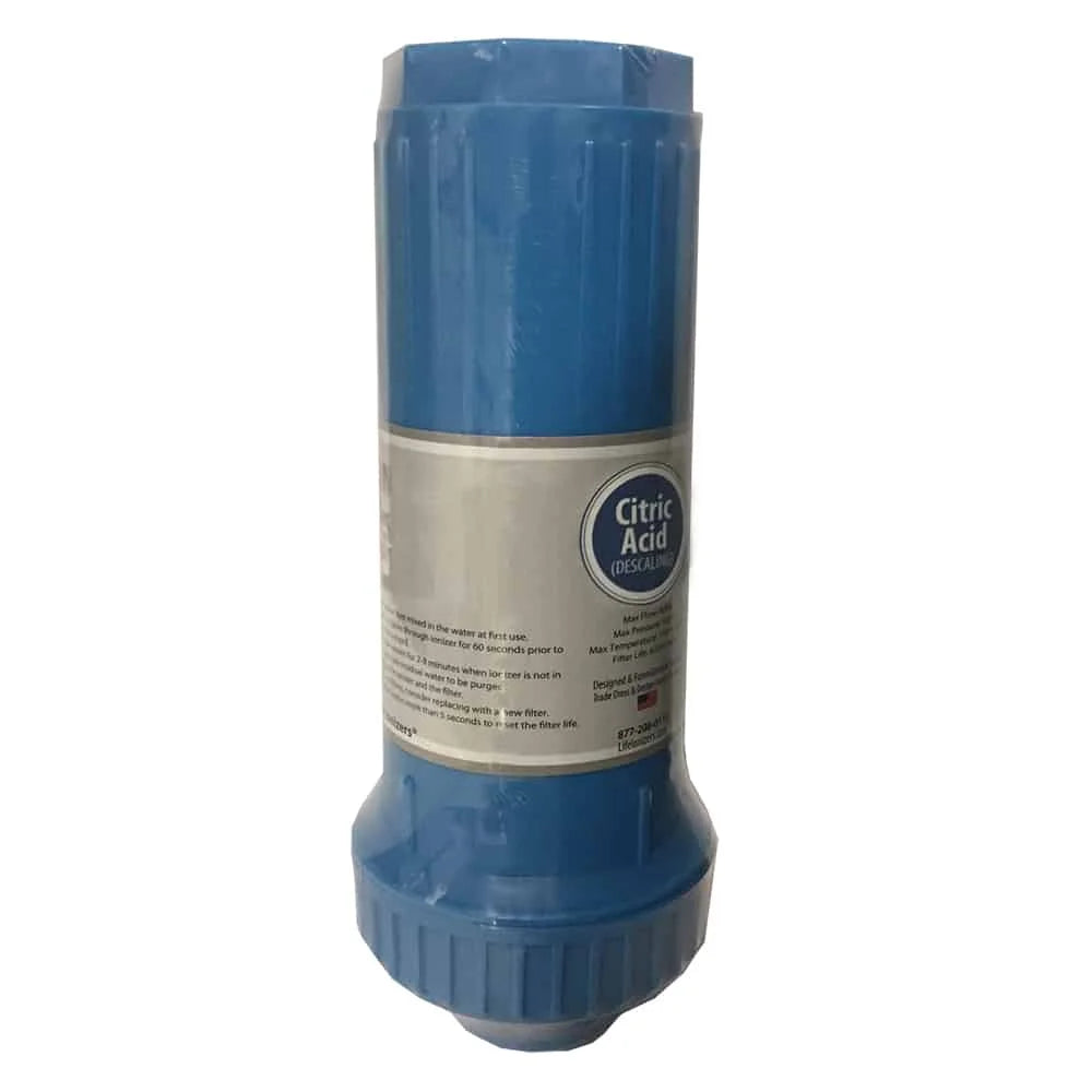 Life Ionizer Citric Acid Cleaning Cartridge – Next Generation X Series Scale Remover & Descaler