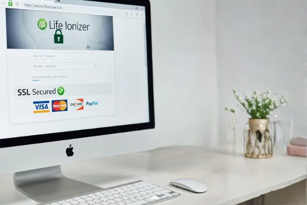 Shop with confidence – 5100 water ionizer secure payment and checkout process