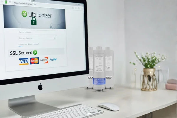 Safe and secure checkout for 7000 ionizer products – protect your purchase and information