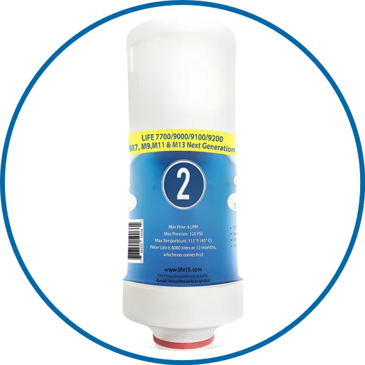 High-quality 7700 ionizer second filter – ensures optimal performance and pure water